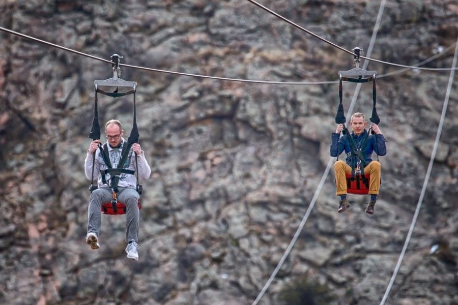 Zip Line at Royal Gorge