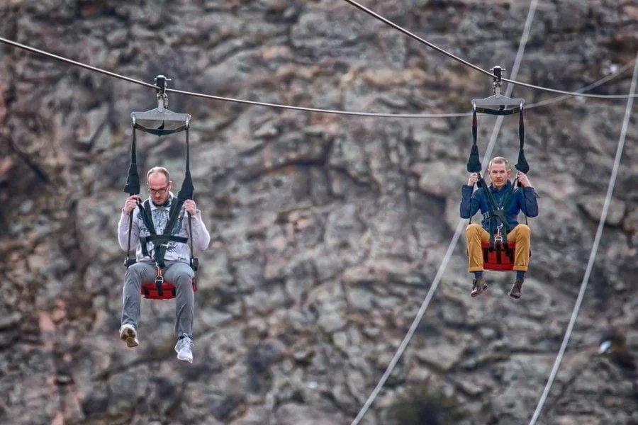 Zip Line at Royal Gorge