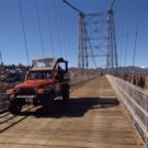 Colorado Jeep Tour riding over the Royal Gorge Bridge