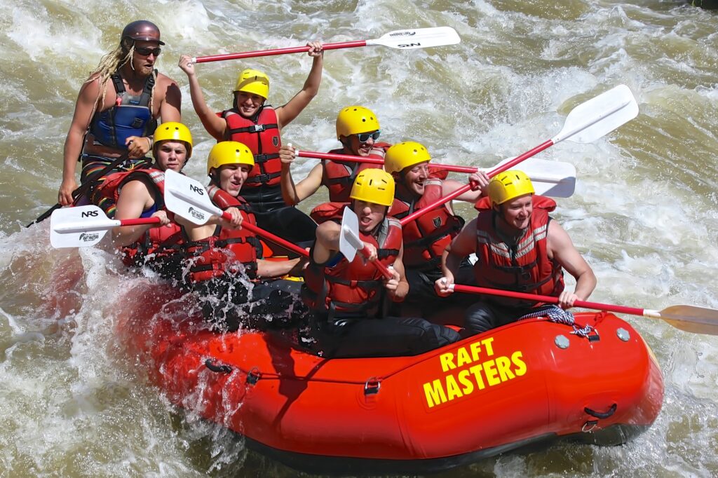 rafting with raftmasters