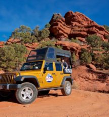 Colorado jeep tour in Red Canyon