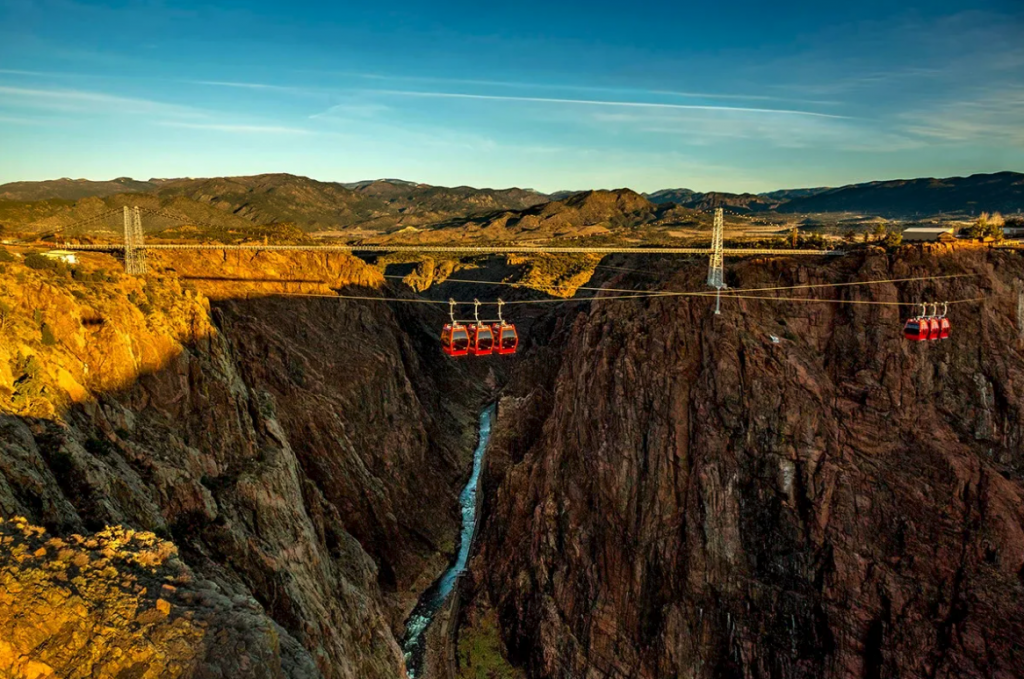 gondola rides near the Royal Gorge Canon City Colorado